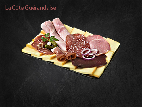 Plateau charcuterie pour Raclette x4