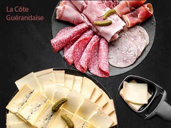 Plateau de fromages à raclette pour 4