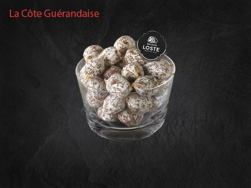 Mini boules de saucisson sec nature x10