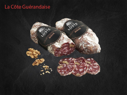 Saucisson sec aux noix