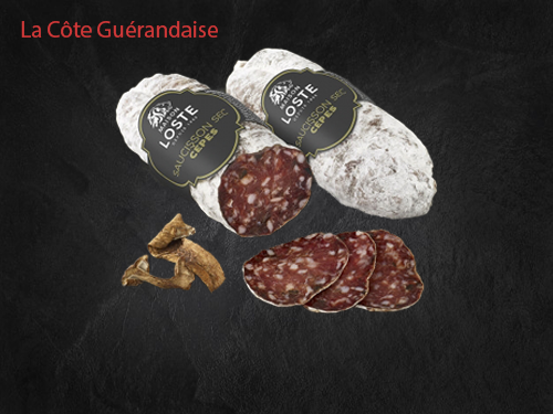 Saucisson Sec aux Cèpes