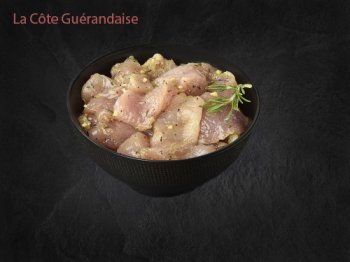 Emincé de poulet mariné