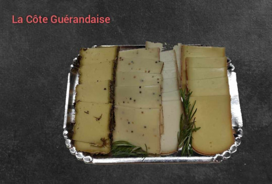 Plateau mixte fromages & charcuterie pour 6/8 personnes