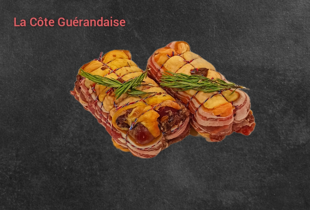 Cuisse de chapon, sans os, farcie, fermier des Landes