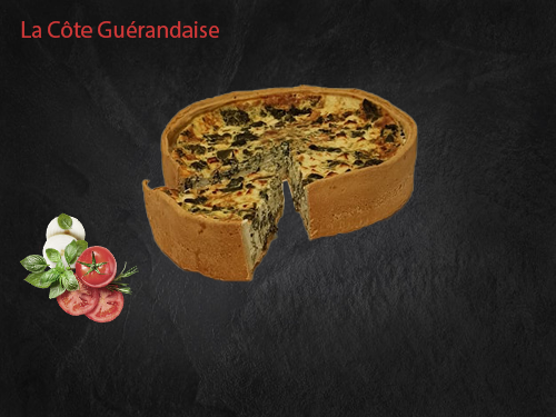 Tarte chèvre épinards